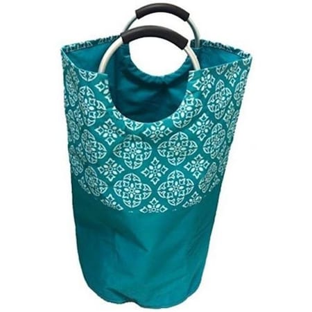 Redmon 6155 Soft Handle Medallion Teal Laundry Bag; Teal